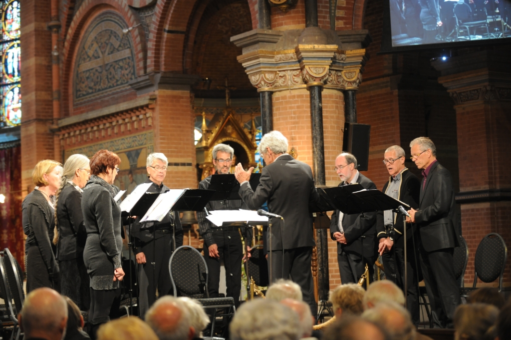 Octocant tijdens het vorige concert in de Koepelkerk van Lierop.JPG